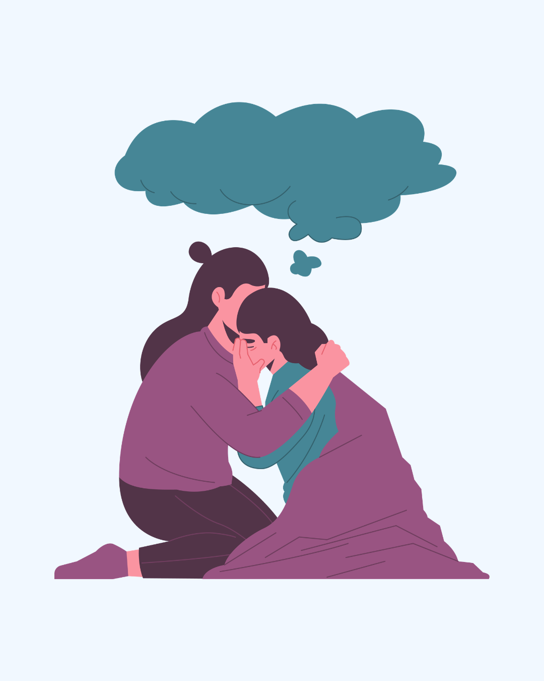 Когда слов нет: как быть с ребенком, переживающим утрату друга